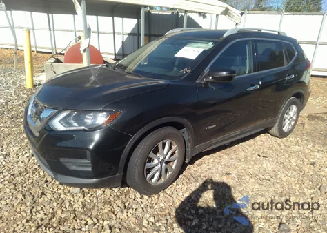 2017 Nissan Rogue Hybrid Sv из США, поврежденный, VIN 5N1ET2MTXHC777076